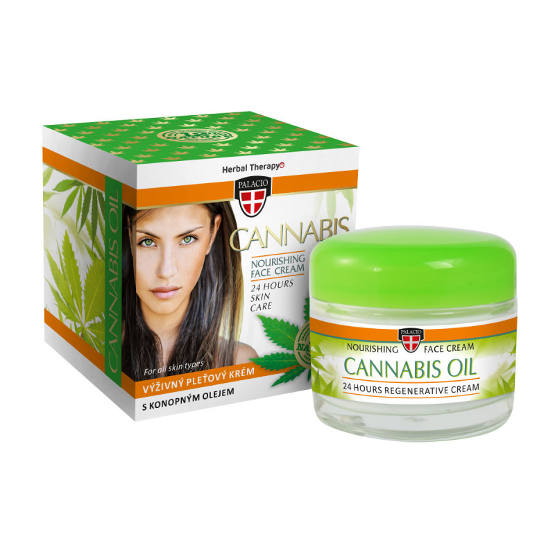 Creme Facial CANNABIS 50ml Palácio Natur Cosmetic