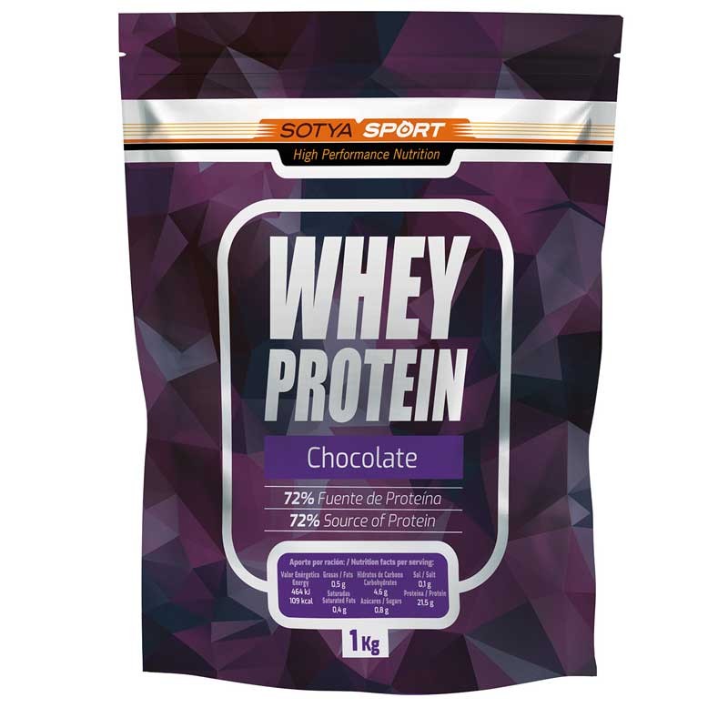 Whey Protein Doypack Chocolate 1kg Sotya Natur Cosmetic