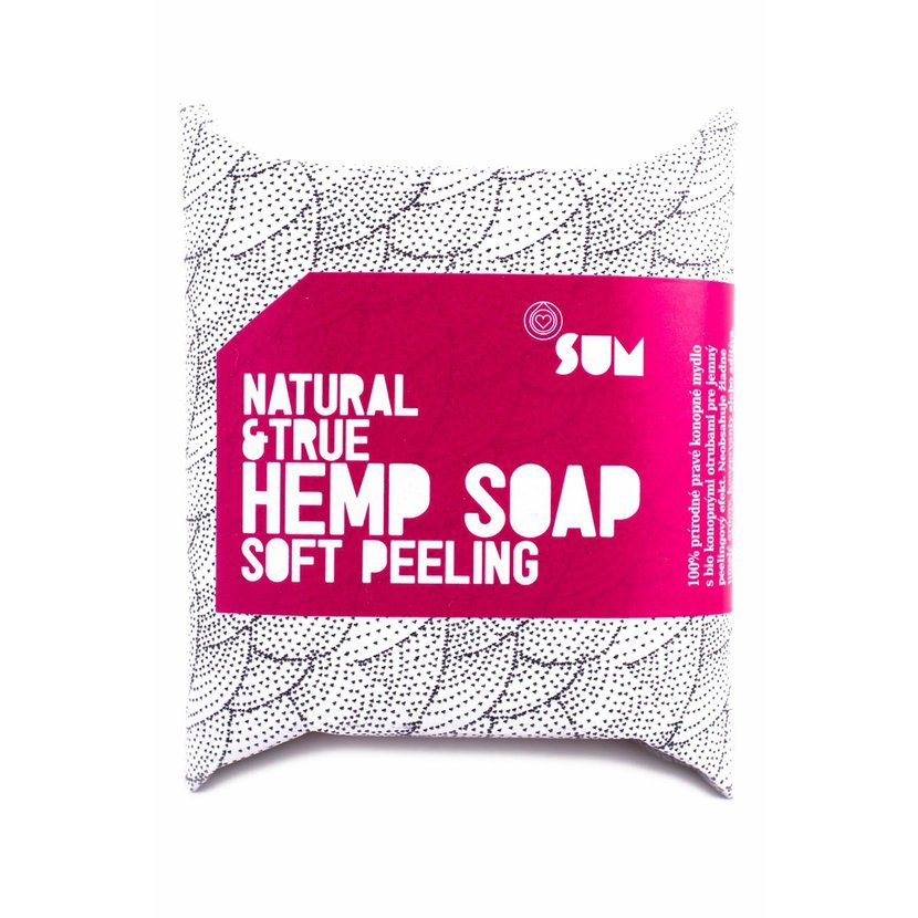 Sabonete Peeling Natural & True Cânhamo 80g - Sum