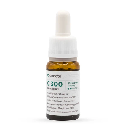 Óleo de Cânhamo 3% C300 CBD, 10ml, 300mg - Enecta