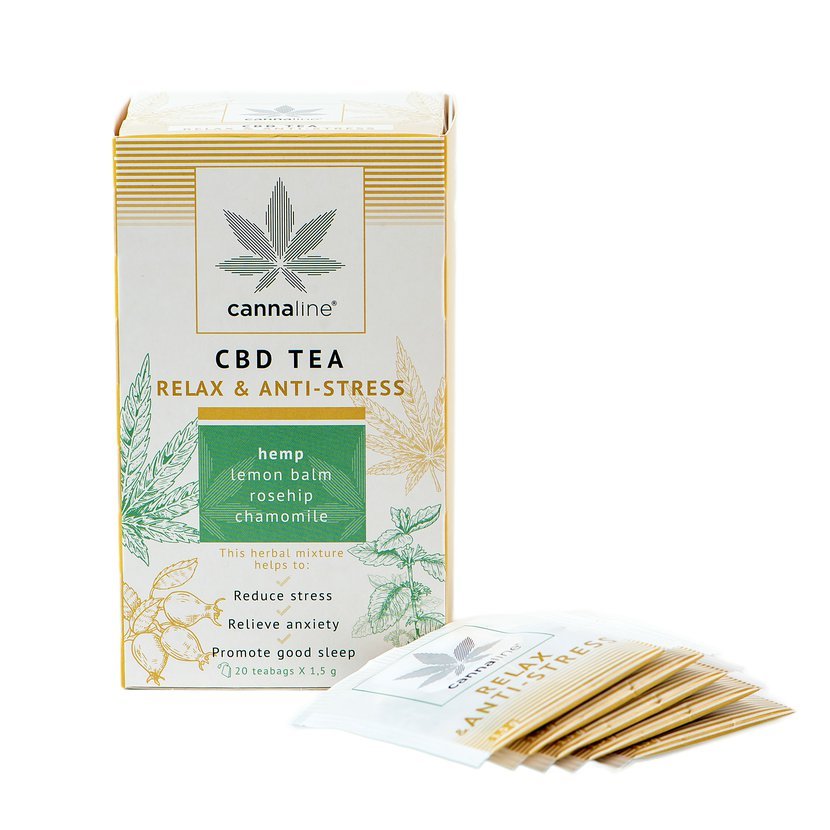 CBD Chá Relax 30g - Cannaline