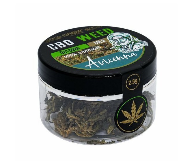 CBD Flower Gold Avicena 2,5 g - Euphoria