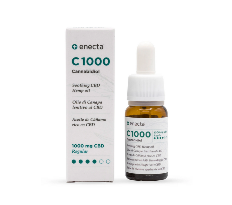 Enecta Óleo de Cânhamo 1.000Mg Cbd 10Ml