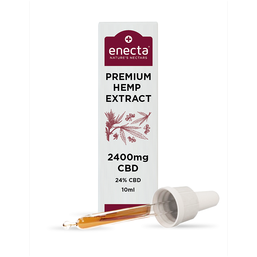 Óleo CBD 24%, 2400 mg, 10ml - Enecta