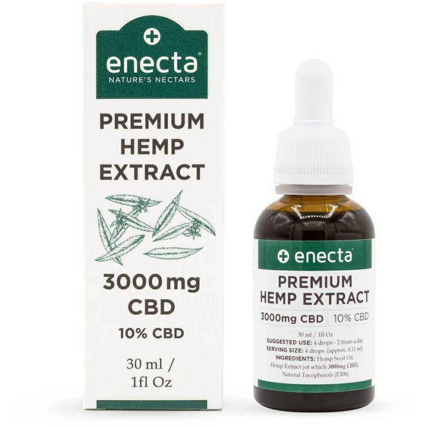 Óleo CBD 10%, 3000 mg, 30 ml - Enecta