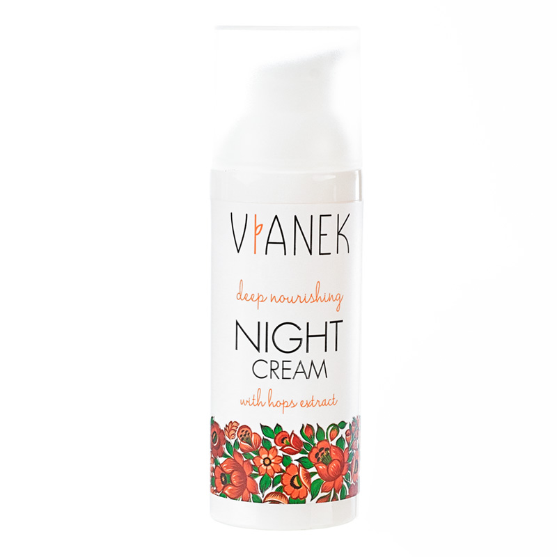 Creme de Noite Hidratante Profundo, 50 ml - Vianek