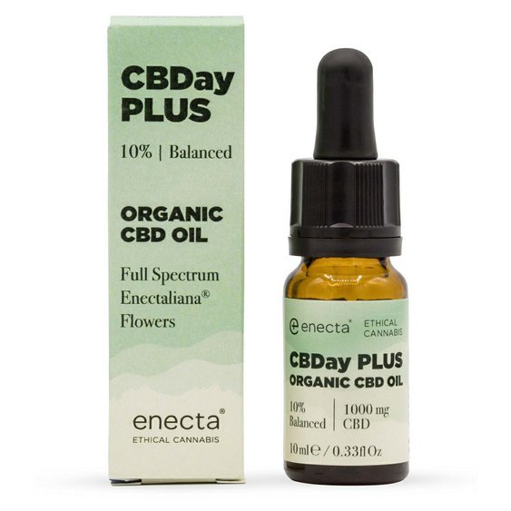 Óleo CBDay Plus Balanceado Full Spectrum CBD 10%, 1000 mg, 10 ml - Enecta