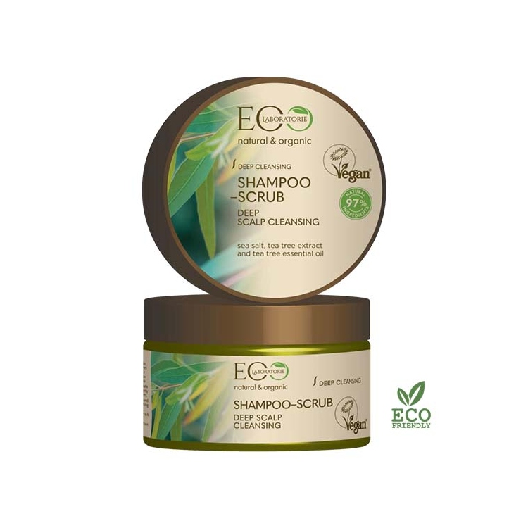 Shampoo Esfoliante de Limpeza Profunda,  350 g - Eo Laboratorie