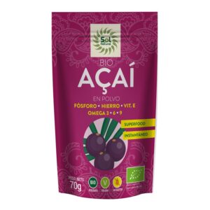 Açaí pó Bio 70G Sun Natural
