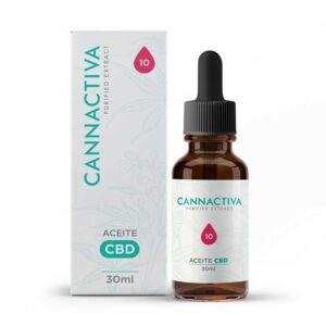 Cannabidol de óleo purificado CBD 10% 30ml Cannactiva