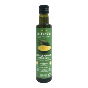 Óleo de abacate biológico de 250 ml