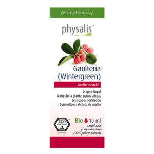 Óleo essencial de Gaulteria (Wintergreen) Bio 10ml Physalis