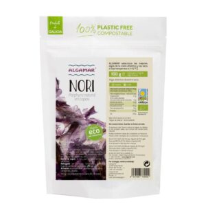 Alga nori em capa bio 50g algamar