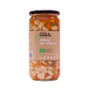 Feijão com bio 720g Carlota Organic Legues