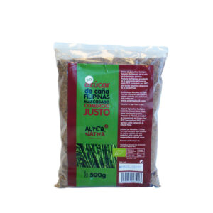 Mascobado Cane Sugar of Bio 500 G Filipinas Alternativa 3