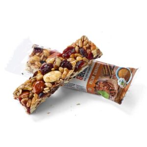 Pecan e canela barra de noz 15x30g nozes e bagas