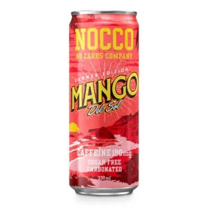 Bebida enérgica de manga sol com BCAA 330ml nocco