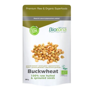 Trigo sarraceno/sementes germinadas trigo sarraceno superfood bio 300g biotone