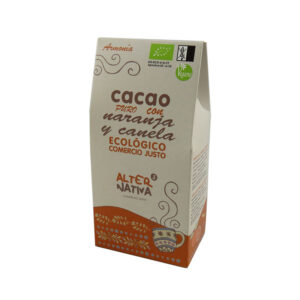 Cacau puro com laranja e canela bio 125g alternativa3