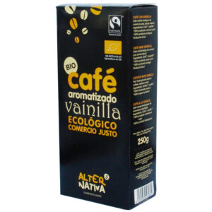 Café aromatizado para moer baunilha bio 125g alternativa 3