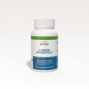 Carbono ativo com probióticos 550mg 90 cápsulas Sotya