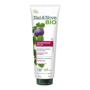 Shampu Shine tingido de cabelo tingido bio 250ml Nat & nono
