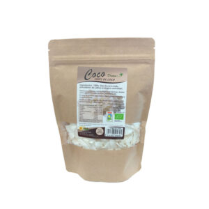 Lascas de coco cruas bio 150 g de sonho alimentos