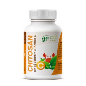 Quitosana+chá verde 600 mg cápsulas de 100 ghf