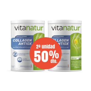 Colágeno Antiox mais 360g 2ª unidade 50% DTO Vitanatur