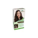 Coloração permanente 4 corante marrom 140ml corpore saúde