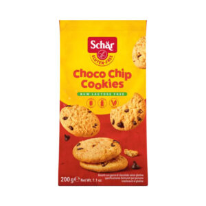 Biscoitos com chips de chocolate 200g schar