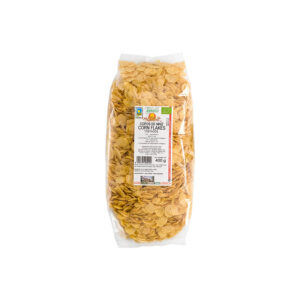 Flocos de milho biológico torrado 400 g de vegetais