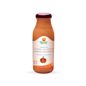 Creme de abóbora com curcuma bio 500 ml de vegetal