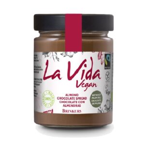 Creme de chocolate com amêndoas bio 270g Vida vegana