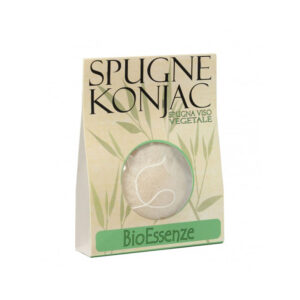 Esponja branca de konjac bio Essenze banheiro