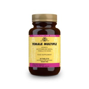 Fêmea de múltiplos complexos para mulheres 60 comprimidos de solgar