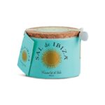 Barco de cerâmica de flor de sal 150g de sal de Ibiza