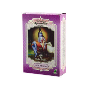 LOTO FLORES TRATAMENTO DE CABELO NATURAL 100G RADHE SHYAM