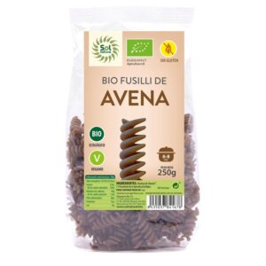 Oat Fusilli S/Glúten Bio 250g Sol Natural