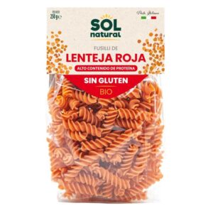 Fusíveis de bio 250g de lentilha vermelha