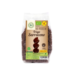 Fusilli Trigo srraceno bio sem glúten 250 g de sol natural