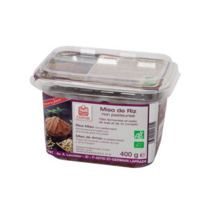 Genmai miso (arroz) não pasteurizado bio 400g Celnat