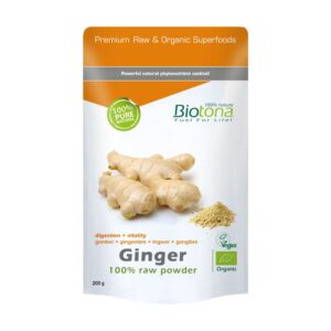 Ginger/Ginger Powder Superfood Bio 200G Biotone