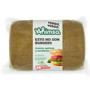 Avena quinoa Hamburguesa vegetal bio 750g ahimsa