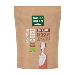 Farinha biológica de coco S/glúten bio 500g Naturgreen