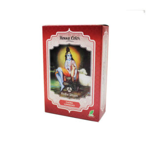 Henna caoba luminoso pó 100 g radhe shyam
