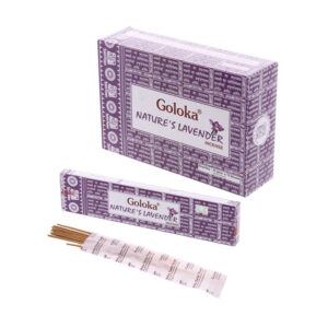 Incenso Goloka Nature's Lavender 12x15g Nag Champa