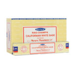 Incenso Satya California White Sage (Salvia) 12x15g Nag Champa