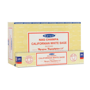 Incenso Satya California White Sage (Salvia) 12x15g Nag Champa