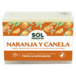 Canela e sabão laranja 100 g de sol natural